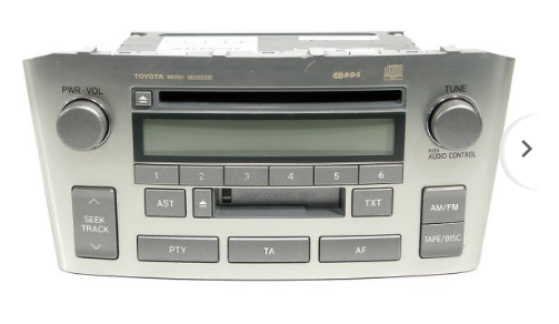Toyota Avensis T25 2004 r Wymiana radia na radio 2DIN na