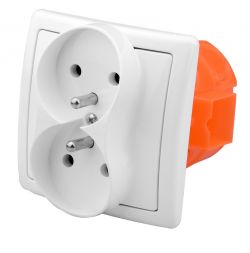 Potrójne gniazdo podtynkowe 230V z jednej puszki - gdzie kupić i czy istnieją?