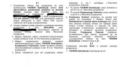 Dokument umowy przyłączenia do sieci energetycznej Tauron