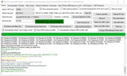 BK7231 Easy UART Flasher software successfully reading data