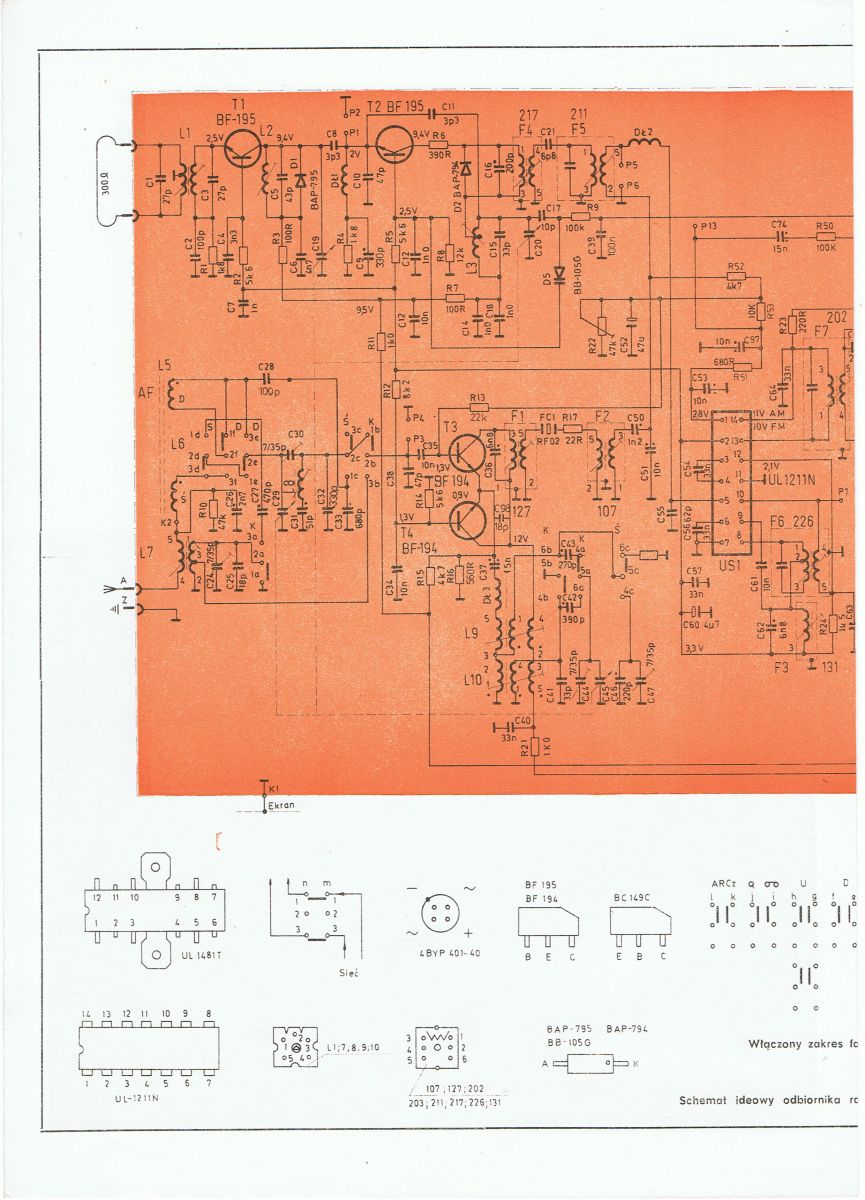 Unitra g 602 схема