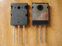 2sc5200/2sa1943 w Kenwood Ka-501 - podróbki z TME, szybkie uszkodzenie