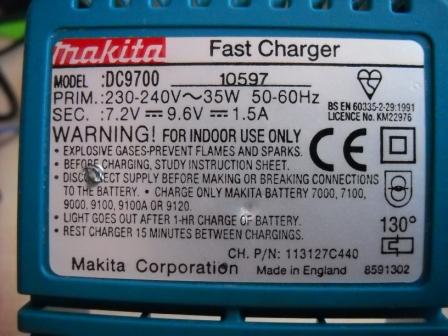 Ładowarka Makita DC9700 naprawa ? Ładowarka Makita DC9700 naprawa ?