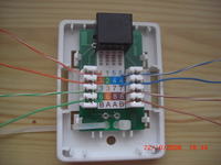 Connecting RJ45 Cable to Outlet: Step-by-Step Guide with Socket Reference Image