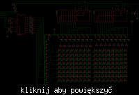 Jak zbudować matrycę LED 128x16 z układami 74HC595 i 74154?