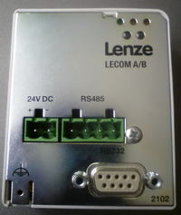 Lenze LECOM jak podłaczyć.