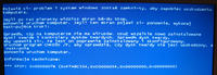 Acer Extensa 5620 - błąd przy instalacji Windows XP, blue screen po uruchomieniu
