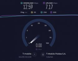 Lokalizacja ZTE MF258K pomiędzy dwoma BTS-ami vs. odizolacja oraz wybór anteny LTE Signaflex