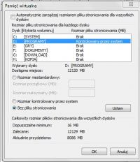 Win 7 - usunięcie partycji i dołączenie do dysku C
