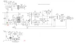 Circuit diagram showing an electrical circuit with power supply and Zener diodes.