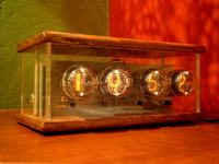 Zegar Nixie - 4x LC 513 Zegar Nixie - 4x LC 513