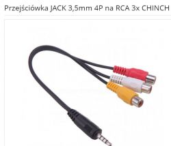 Jak podłączyć konsolę do TV Samsung UE55NU7172, mając taki kabel i wejścia?
