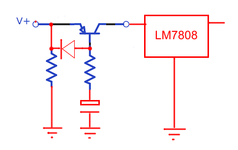 Lm7808 схема включения