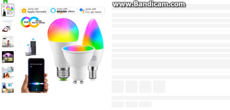 Colorful smart bulbs compatible with Apple HomeKit, Alexa, and Google Home