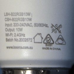[BK7231T] Connect 10W Smart RGB Bulb