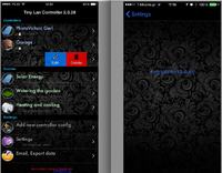 What features should be added to the Tiny OnOff app for iPhone?