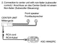  Connecting Kenwood KSC-WA62RC Subwoofer to Sony CDX-L280 Car Radio: Amplifier & Power Supply
