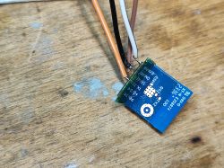 CB2S Module with Soldered Wires CB2S module PCB with soldered wires