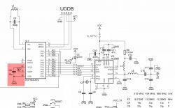 Citroen C4 Grand Picasso 2008 brak kondensatora na płytce kluczyka