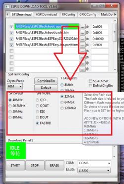 No new access point after uploading ESPEasy_mega to ESP-WROOM-32