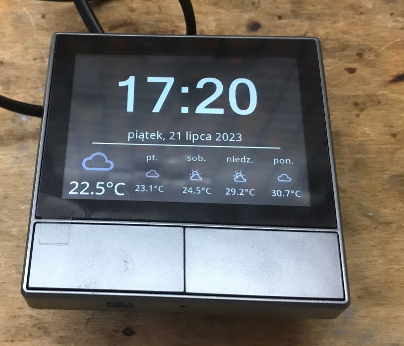 Sonoff NSPanel czyli włącznik/panel dotykowy do kontroli całego domu - Home Assistant
