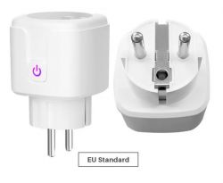 Energy meter plug with BL0937 chip, EU standard.