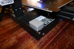 WiFi Adapter on Ender 3 Pro Printer Adapter on Ender 3 Pro printer.