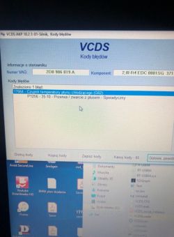 VW LT 2.8 TDI AUH - Brak kawałka wiązki do czujnika temperatury