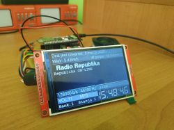 Internet radio and audio file player on ESP32-S3