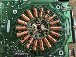 Uruchomienie silnika BLDC ze stacji dyskietek z Arduino (oryginalny driver z PCB