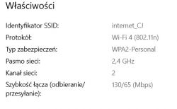 Problem z internetem przez wifi na laptopie Lenovo E585