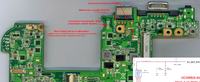 ASUS Eee PC 1005P rev 1.2 - nie włącza się - gdzieś zwarcie na płycie
