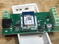 Interior of Miboxer FUT037W+ LED Controller Interior of Miboxer FUT037W+ LED controller with CB3S WiFi module