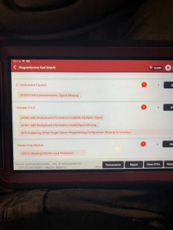 Renault Captur 19rok- Nie działa blokada kierownicy, Abs SRS po wystrzale airbag