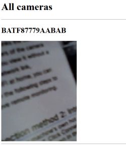 Blurry section of a page with text, seen through a webcam.