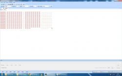 Screenshot of Advanced Serial Port Terminal showing hexadecimal data from COM15 port.