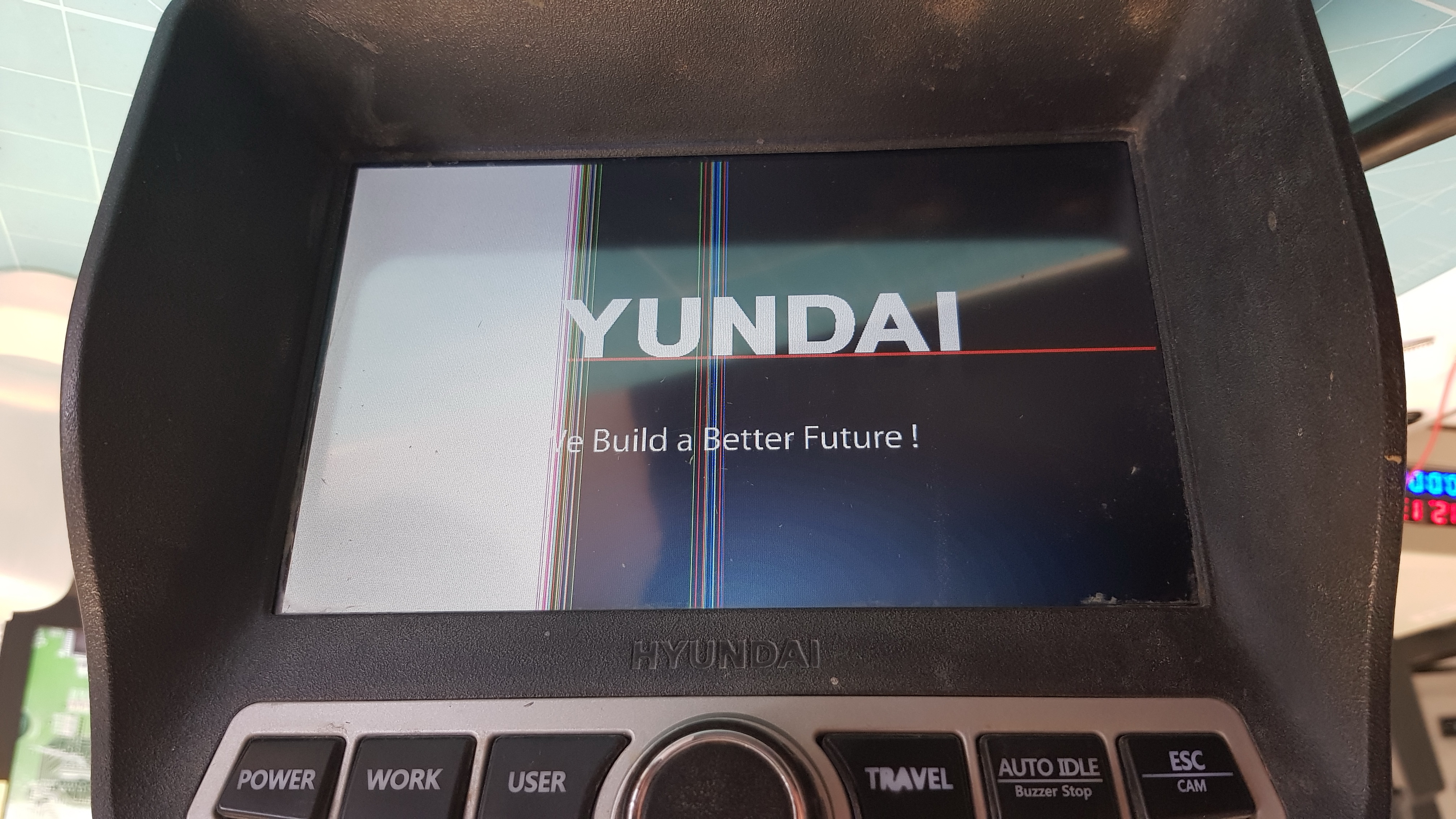 Hyundai Koparka poszukuję wyświetlacza LCD/TFT