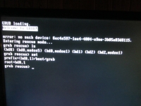 GRUB Rescue: Unknown Filesystem po usunięciu Linuxa, brak plików GRUBa