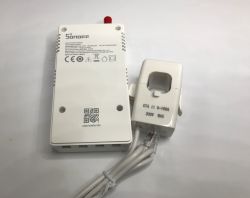 Overview and interior - Sonoff POW Ring CT - energy meter with LCD display and relay