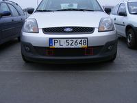 Ford Fiesta MK6 Nieobsadzone wtyczki