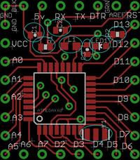 Minimoduł 1"x1" 22 I/O kompatybilny z Arduino Minimoduł 1"x1" 22 I/O kompatybilny z Arduino