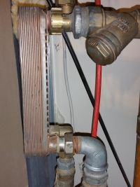Optimal Usage of Plate Heat Exchanger in Fireplace with Water Jacket & Open Expansion Vessel