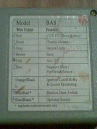 Autoalarm Silicon podłączenie