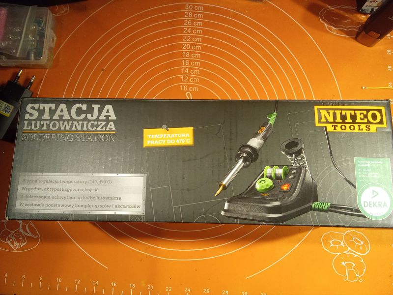 Czego NIE NALEŻY KUPOWAĆ. Stacja Lutownicza Niteo z marketu czyli Wielkie Nieporozumienie