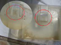 Mastercook LC-27ADX refrigerator how to remove the water container on the compre