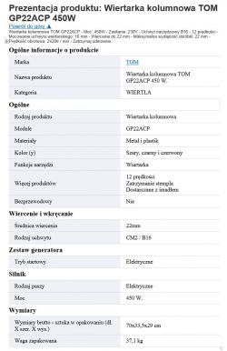 - Uszkodzona wiertarka kolumnowa TOM GP22ACP - prośba o diagnozę - Uszkodzona wiertarka kolumnowa TOM GP22ACP - prośba o diagnozę