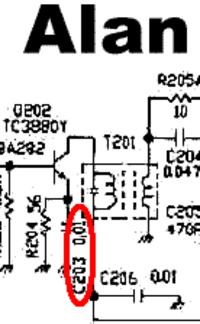 Midland Alan 78 - Brak nadawania po nieudanej naprawie, brakujące elementy