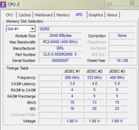 Jak podkręcić pamięć RAM GEIL DDR2 2x2GB? Screeny z CPU-Z w załączeniu