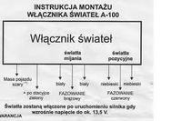 Automatyczny włącznik świateł Audi a3 96 1,6 benzyna