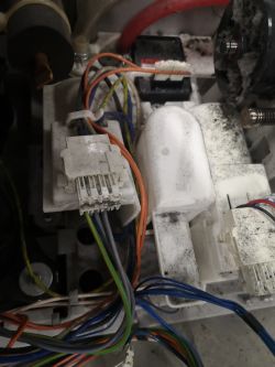Electrolux EDH97981W - gdzie podłączyć kostkę, schemat instalacji